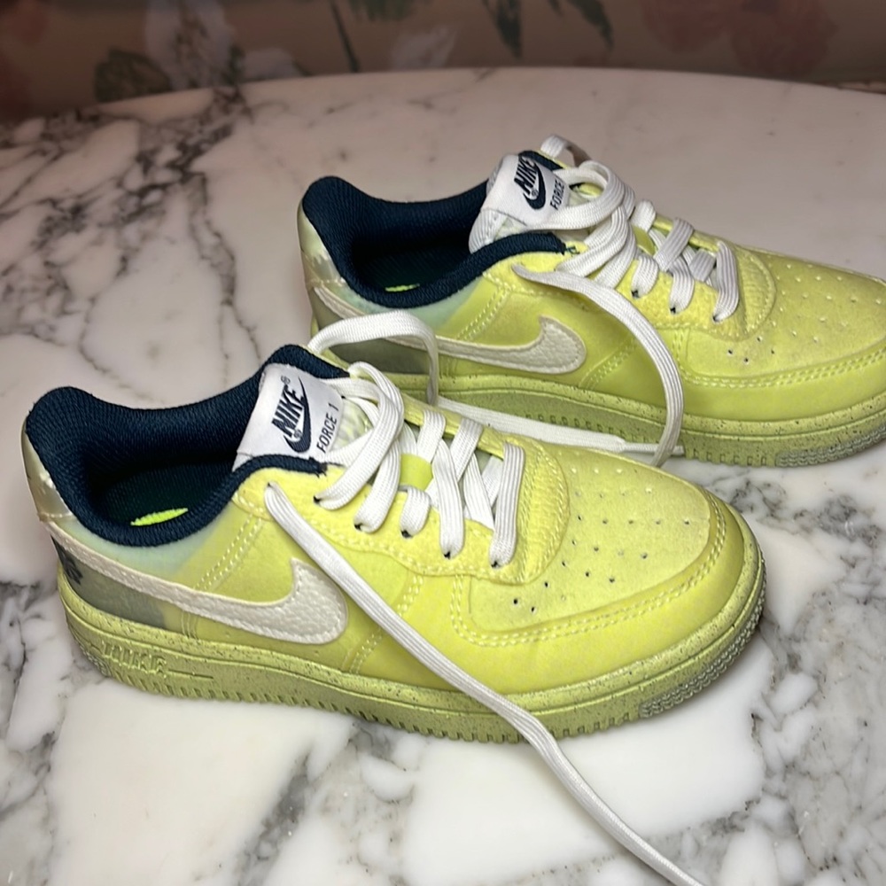 Nike Air Force 1 Crater green/white/blue size 11C